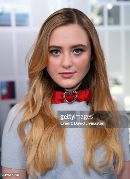 Actress Kathryn Newton visits Hollywood Today Live at W Hollywood on March 8, 2017 in Hollywood, California.