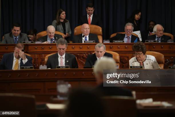 Members of the House Ways and Means Committee, including Chairman Kevin Brady , hold a markup hearing to begin work on the proposed American Health...