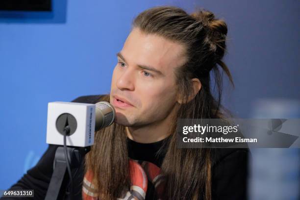 Musician Reid Perry of The Band Perry visits at SiriusXM Studios on March 8, 2017 in New York City.