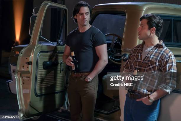 Moonshadow" Episode118 -- Pictured: Milo Ventimiglia as Jack, Jeremy Luke as Darryl --