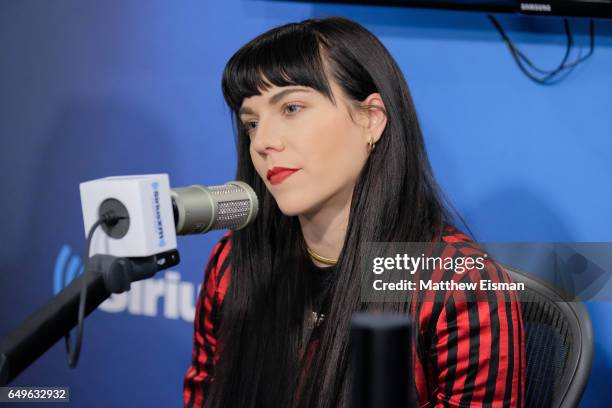 Musician Kimberly Perry of The Band Perry visits at SiriusXM Studios on March 8, 2017 in New York City.