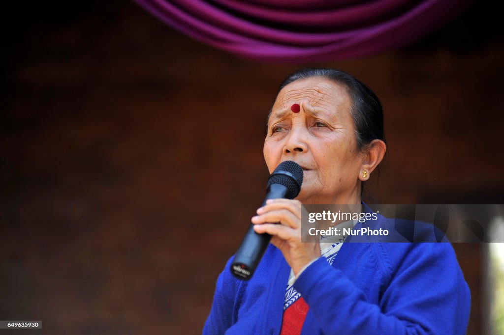 Maiti Nepal felicitated nine female conductors of Mahanagar Yatayat during 107th International Women's Day