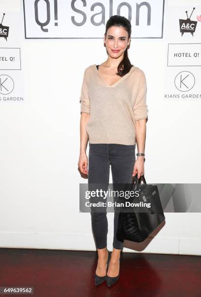 Actress Laila Maria Witt at the 'Goetterbotin unterwegs' book presentation by author Sylvia Reuber and illustrator Nil Auslaender as part of the...