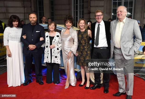 Sian Reeves, Franco Nero, Pauline Collins, Joan Collins, Sarah Sulick, Roger Goldby and Tim Rice attend the World Premiere of "The Time Of Their...