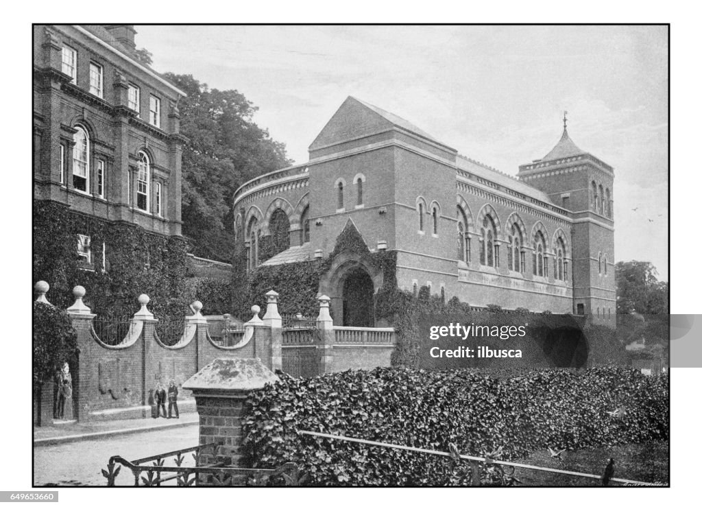 Anciennes photographies de Londres : Harrow School : la maison de la parole