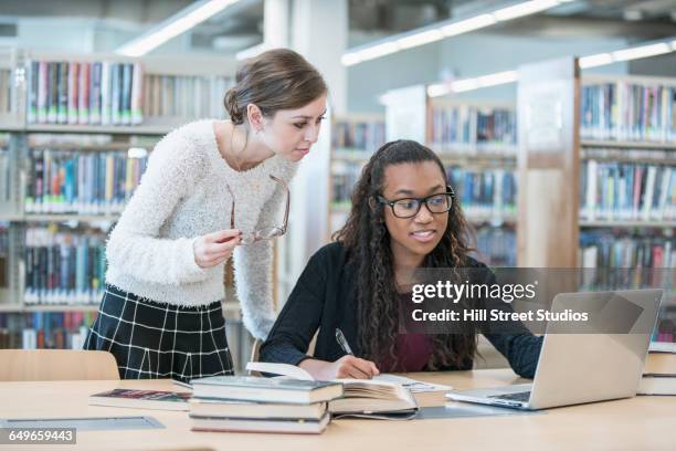 Librarian Using Computer 590 Librarian Laptop Stock Photos, High-Res Pictures, and Images ...
