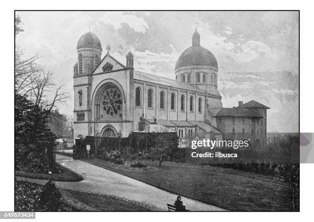 Antique Londons Photographs St Joseph Retreat Waterlow Park Highgate High-Res Vector Graphic