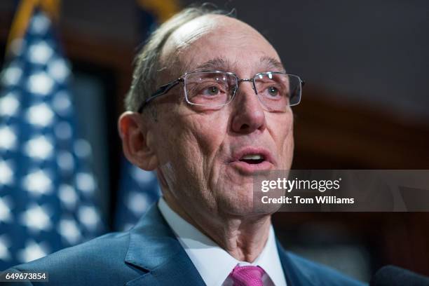 Rep. Phil Roe, R-Tenn., conducts a news conference with GOP leaders at the RNC where they discussed the House Republican's new healthcare plan to...