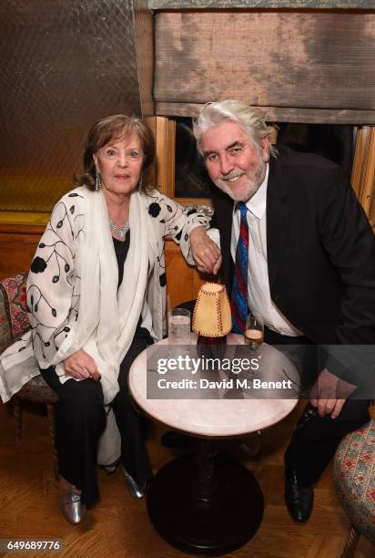 Pauline Collins and John Alderton attend the World Premiere after party for "The Time Of Their Lives" at 5 Hertford Street on March 8, 2017 in...