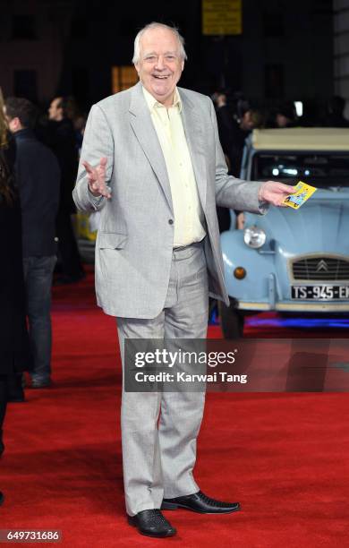 Sir Tim Rice attends the World Premiere of 'The Time Of Their Lives' at the Curzon Mayfair on March 8, 2017 in London, United Kingdom.