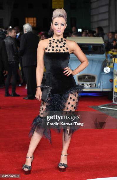 Hatty Keane attends the World Premiere of 'The Time Of Their Lives' at the Curzon Mayfair on March 8, 2017 in London, United Kingdom.