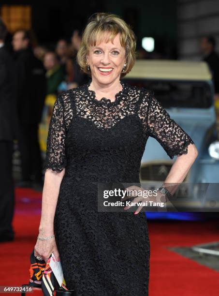 Esther Rantzen attends the World Premiere of 'The Time Of Their Lives' at the Curzon Mayfair on March 8, 2017 in London, United Kingdom.