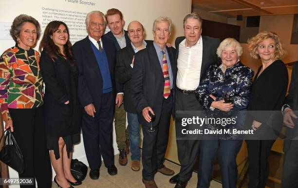 Debbie Owen, Nathalie Armin, David Owen, Tom Goodman-Hill, Paul Chahidi, Bill Rogers, Roger Allam, Shirley Williams and Debra Gillett attend the...