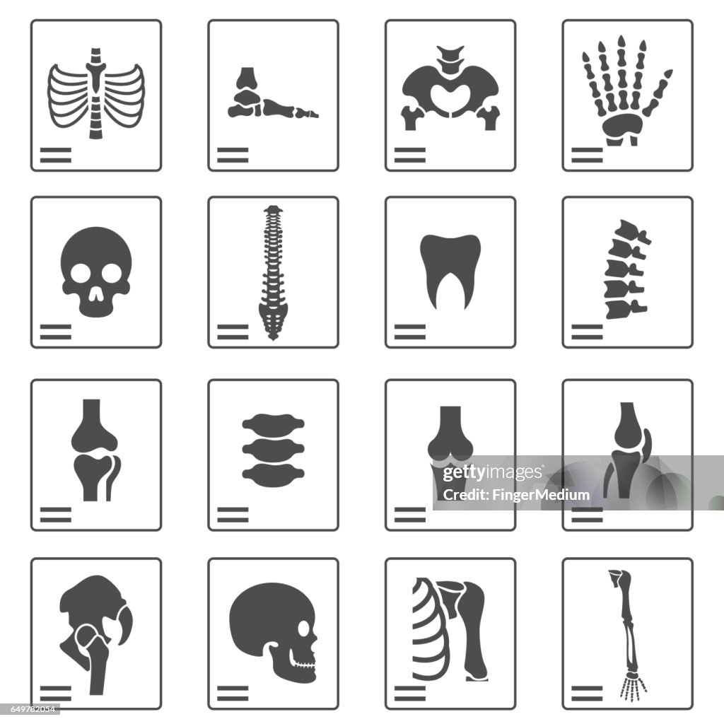 X ray icons