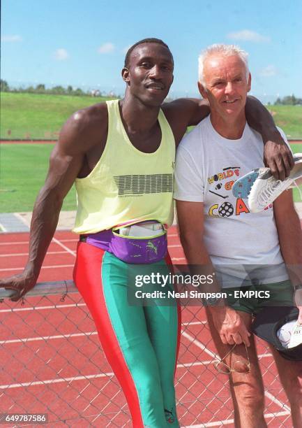 Ron Roddan 866 Linford Christie Photos Stock Photos, High-Res Pictures, and Images ...