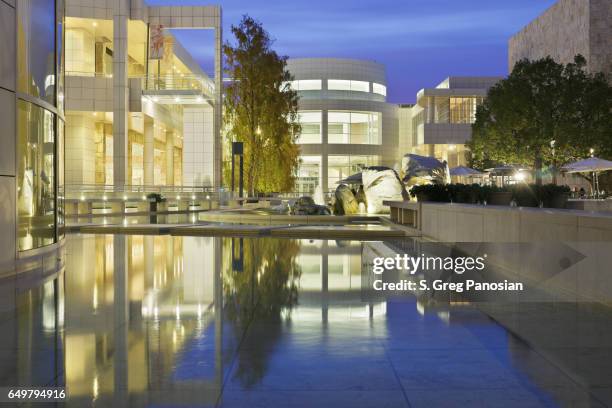 getty center-los ángeles - getty centre fotografías e imágenes de stock