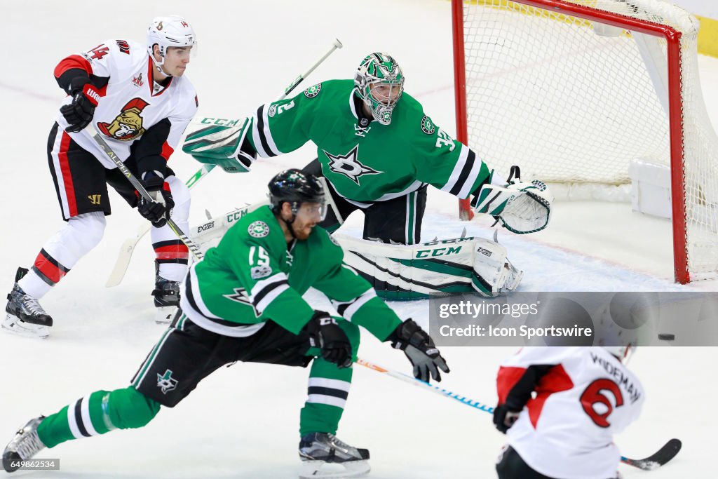 NHL: MAR 08 Senators at Stars