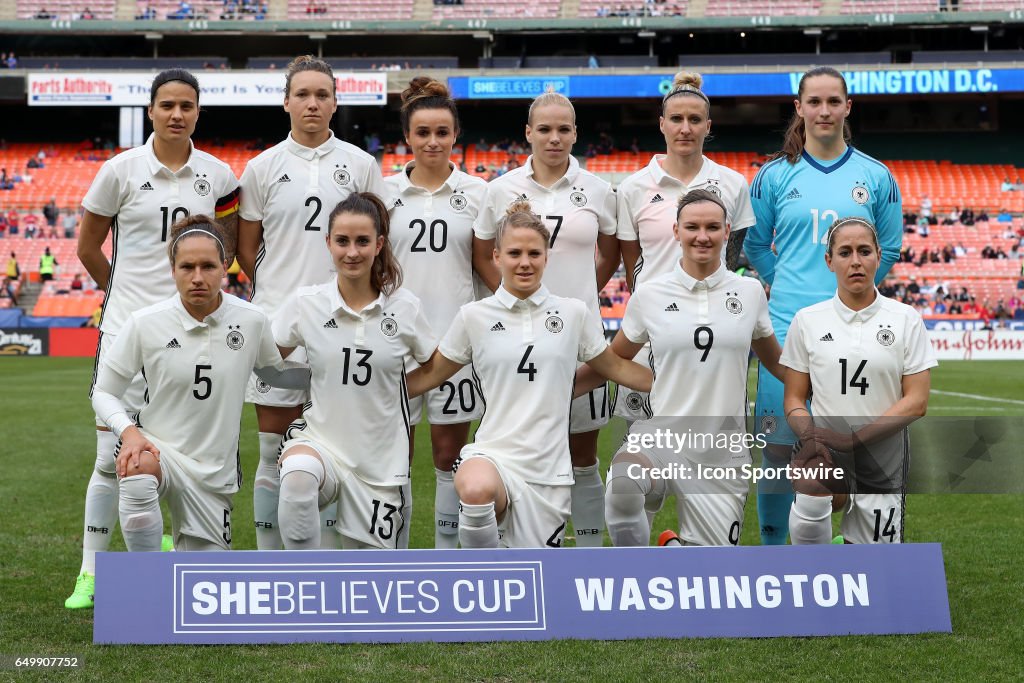 SOCCER: MAR 07 SheBelieves Cup - Germany v England