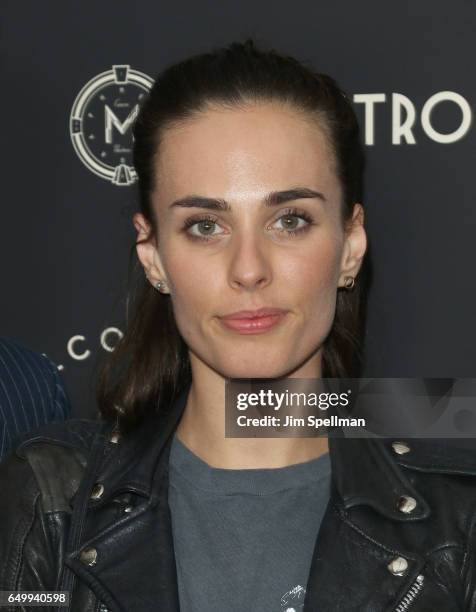 Singer/songwriter Sophie Auster attends the Metrograph 1st year anniversary party at Metrograph on March 8, 2017 in New York City.