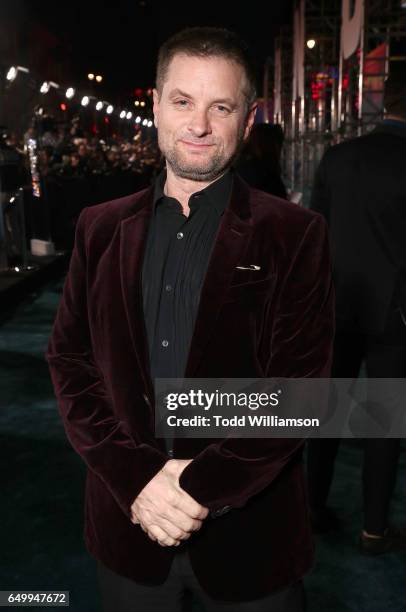 Shea Whigham attends the premiere of Warner Bros. Pictures' "Kong: Skull Island" at Dolby Theatre on March 8, 2017 in Hollywood, California.