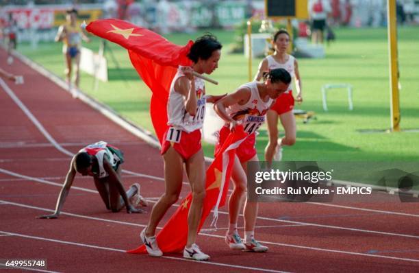 Wang Junxia Photos and Premium High Res Pictures Getty Images