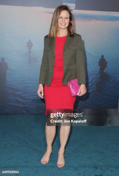 Actress Mary Lynn Rajskub arrives at the Los Angeles Premiere "Kong: Skull Island" at Dolby Theatre on March 8, 2017 in Hollywood, California.