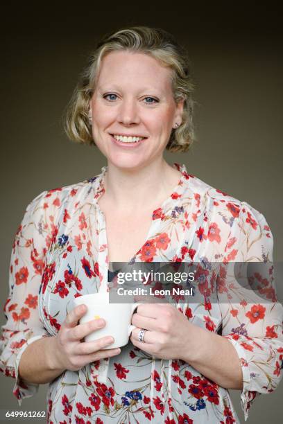 Army veteran Jane Grant poses at home on March 6, 2017 in Colchester, England. Jane Grant from Hampshire served for 15 years in the Army, completing...