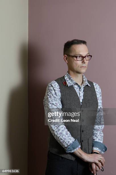 Gulf War veteran and former RAF medic Ian Ewers-Larose at home on March 3, 2017 in Ipswich, England. Ian Ewers-Larose saw action in Operation Granby...