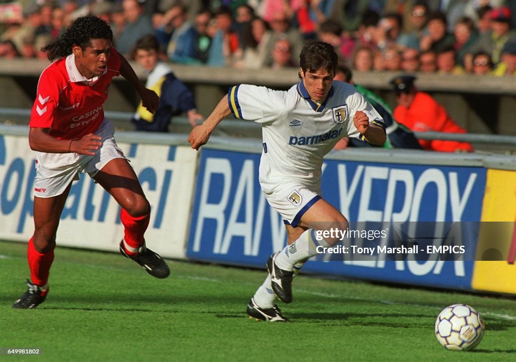 Soccer - UEFA Cup Winners Cup - Parma v Benfica