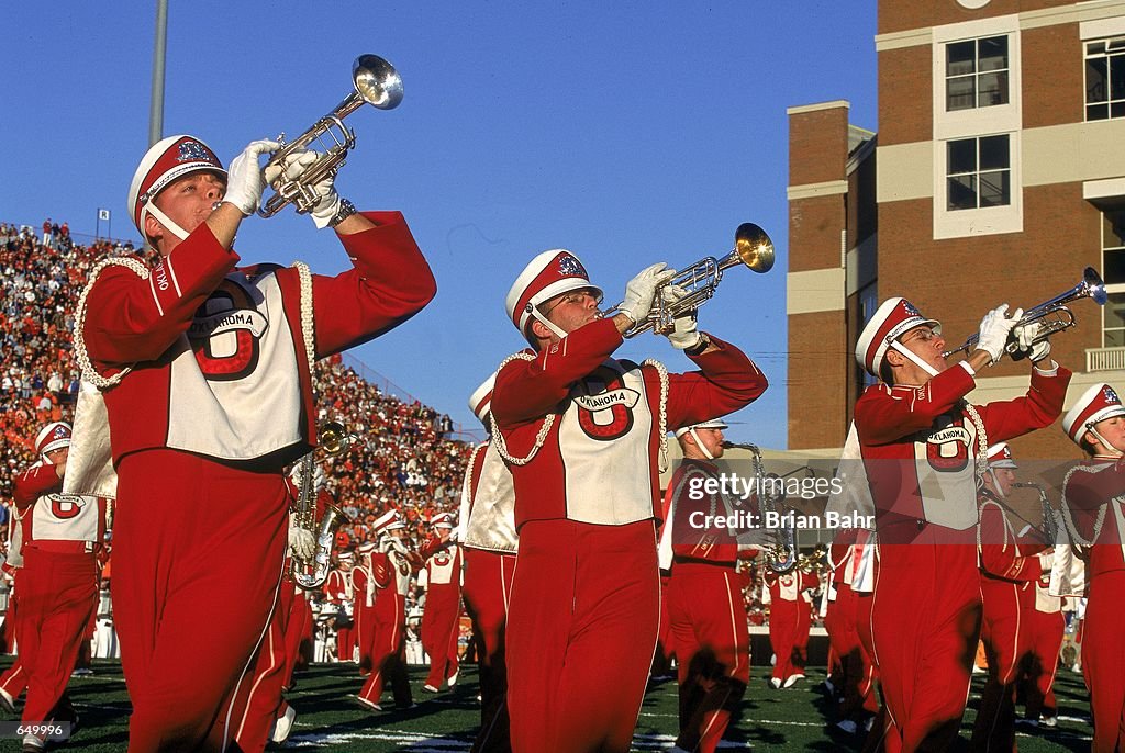Sooner bandmember