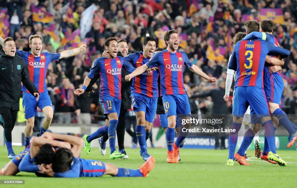 FC Barcelona v Paris Saint-Germain - UEFA Champions League Round of 16: Second Leg