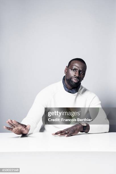 Actor Omar Sy is photographed for Self Assignment on November 24, 2016 in Paris, France.