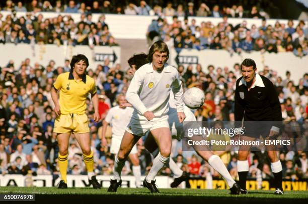 Steve Perryman Tottenham Hotspur, Allan Clarke Leeds United, Jack Taylor Referee