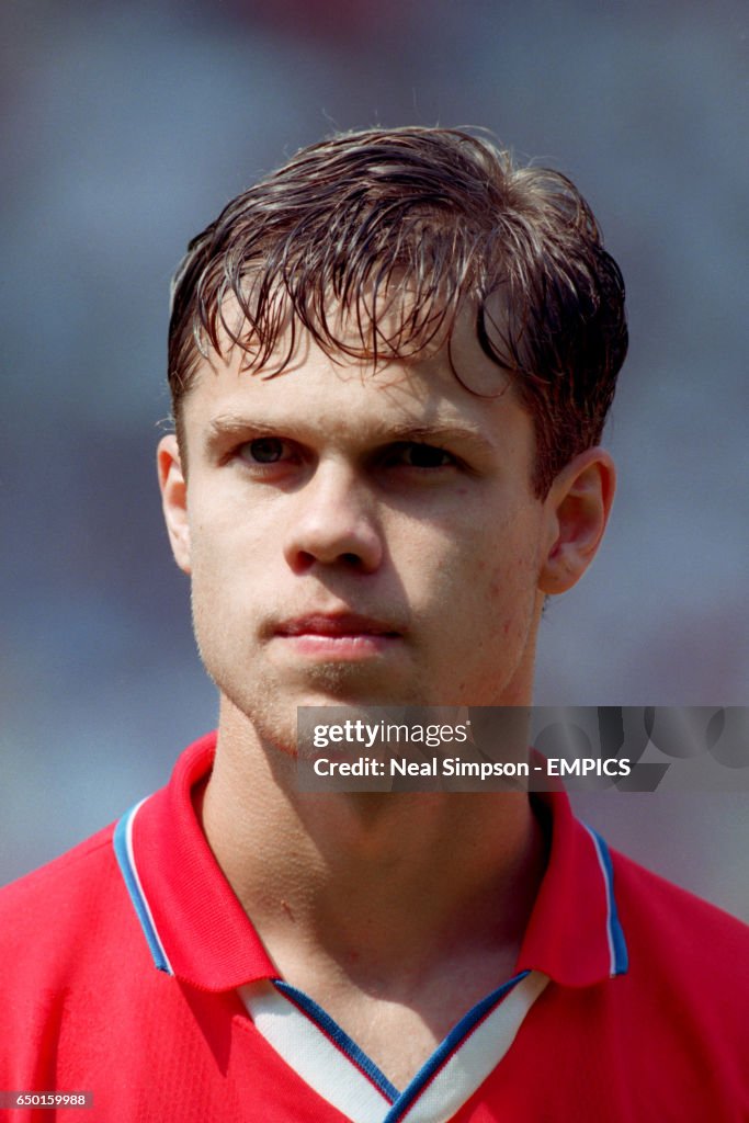 Soccer - Euro 96 - Group Three - Russia v Germany