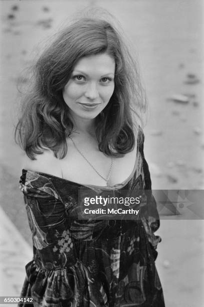 British actress Pamela Salem, one of the stars of the British drama series 'The Onedin Line', UK, 12th October 1971.