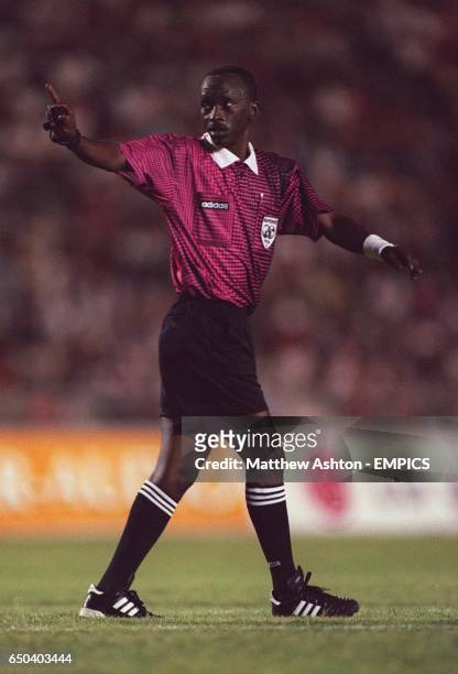 Referee Magassa from Mali