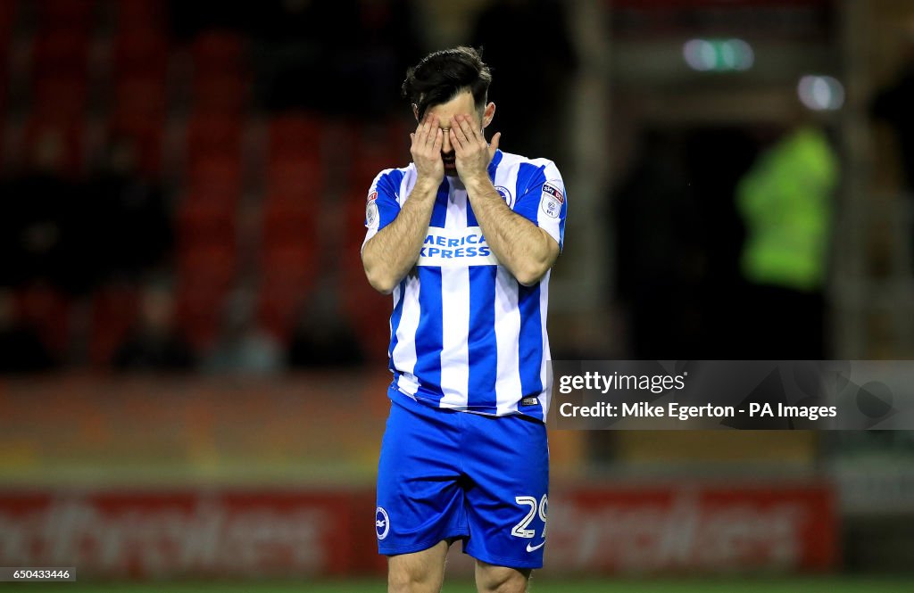 Rotherham United v Brighton and Hove Albion - Sky Bet Championship - AESSEAL New York Stadium