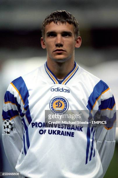 Dynamo Kiev's Andriy Shevchenko