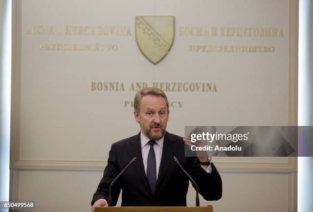 390 Building Of The Presidency Of Bosnia And Herzegovina Stock Photos