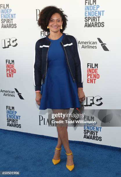 Kira Kelly attends the 2017 Film Independent Spirit Awads on February 25, 2017 in Santa Monica, California.