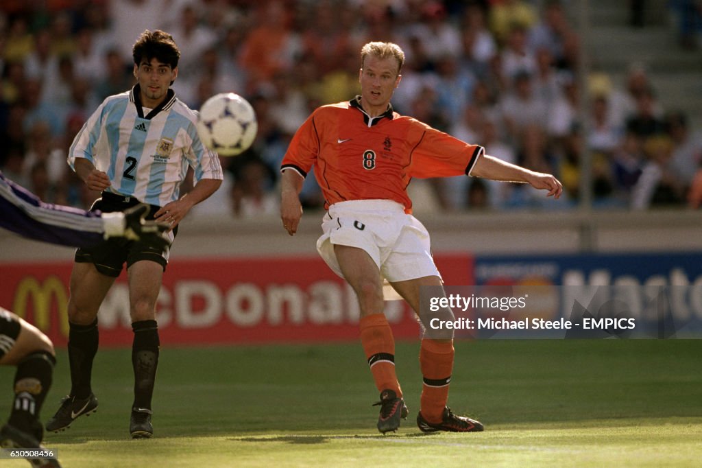 Soccer - World Cup France 98 - Quarter Final - Holland v Argentina