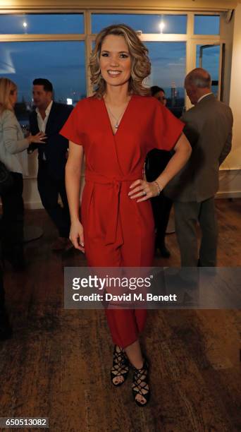 Charlotte Hawkins attends the launch of Kate Garraway's new book "The Joy Of Big Knickers " at Waterstones, Piccadilly, on March 9, 2017 in London,...