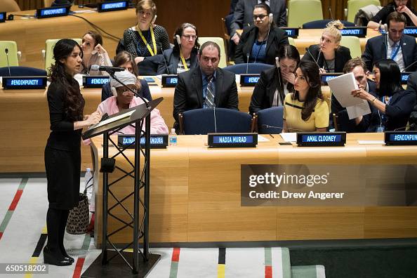 Amal Clooney Addresses UN High Level Event On Bringing ISIL To Justice Amal Clooney Addresses UN High Level Event On Bringing ISIL To Justice