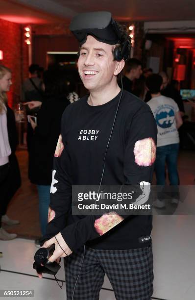Nick Grimshaw at the Oculus Game Days VIP opening night, hosted by the Facebook owned virtual reality company Oculus, on March 9, 2017 in London,...