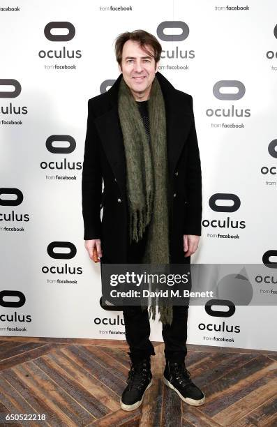 Jonathan Ross attends the Oculus Game Days VIP opening night, hosted by the Facebook owned virtual reality company Oculus, on March 9, 2017 in...