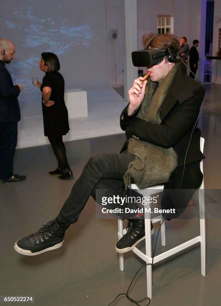 Jonathan Ross at the Oculus Game Days VIP opening night, hosted by the Facebook owned virtual reality company Oculus, on March 9, 2017 in London,...