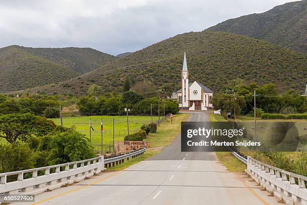 cango valley dutch reformed church - garden route south africa stock pictures, royalty-free photos & images