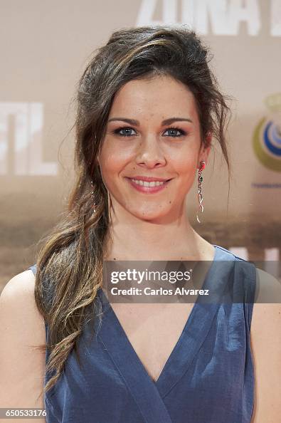 Spanish actress Sandra Blazquez attends 'Zona Hostil' premiere at the