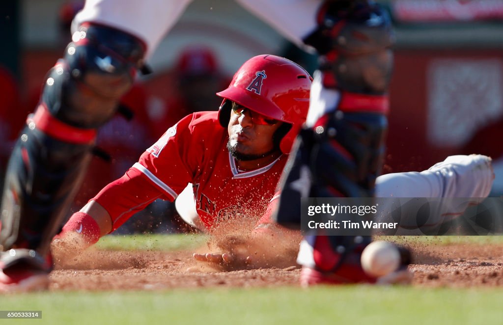 Los Angeles Angels of Anaheim v Cleveland Indians