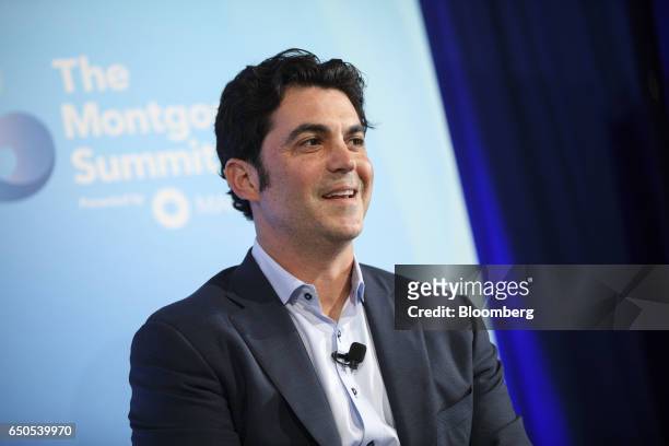 Miles Rogers, chief strategy officer of Wheels Up, speaks during the Montgomery Summit in Santa Monica, California, U.S., on Thursday, March 9, 2017....